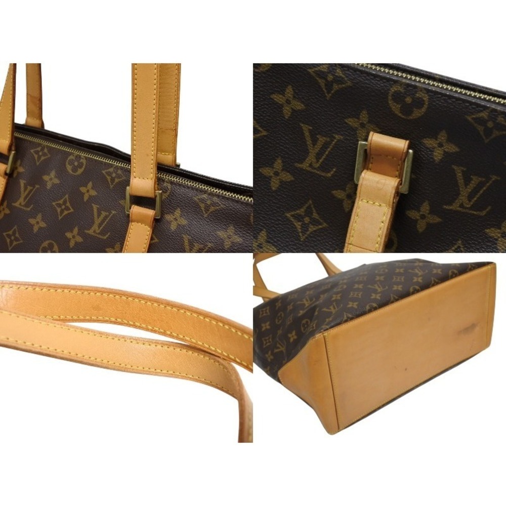LOUIS VUITTON Cabas Maison Tote Bag Monogram Brown Leather - Picture 5 of 8